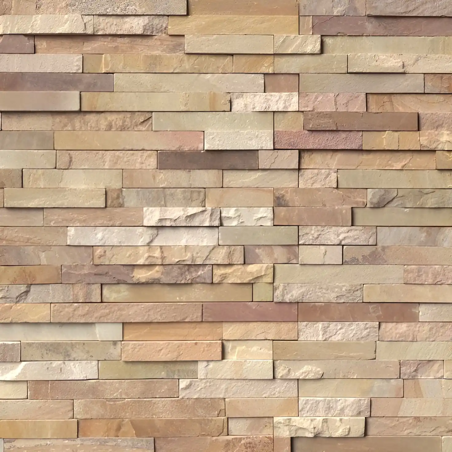 Modern landscaping with architectural stone