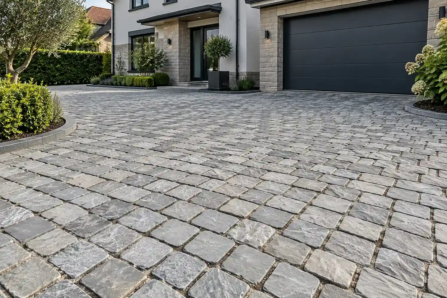 Cobblestone Paving