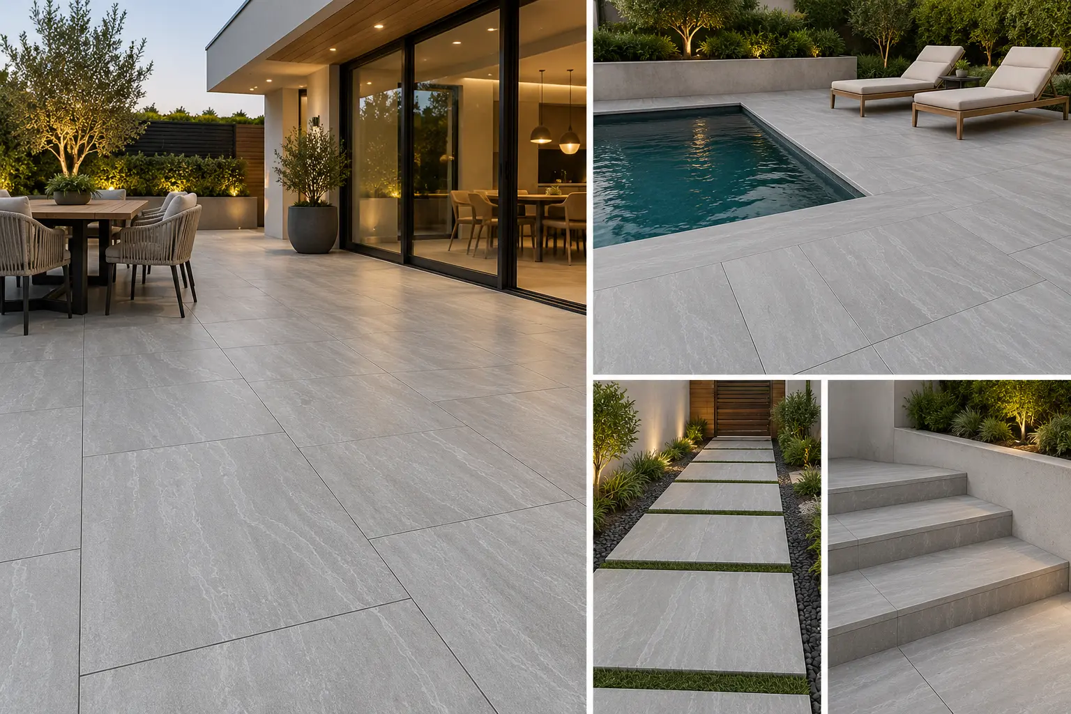 Outdoor Porcelain Tiles
