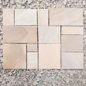 Buff Natural Sandstone Paving