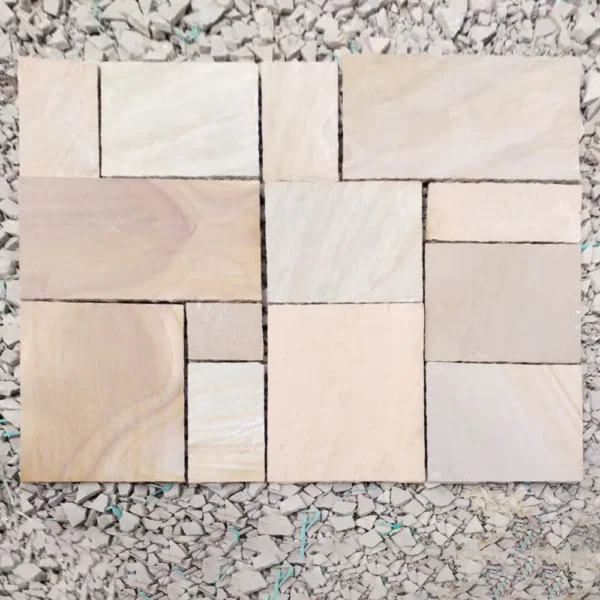 Buff Natural Sandstone Paving