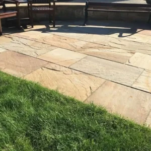 Buff Natural Sandstone Paving