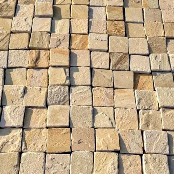 Mint Cobblestone Paving