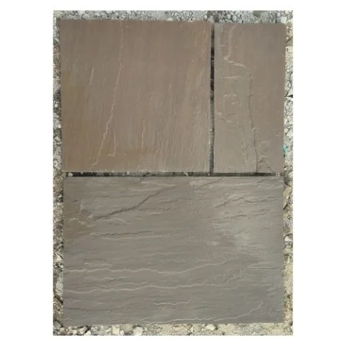 Autumn Brown Natural Sandstone Paving