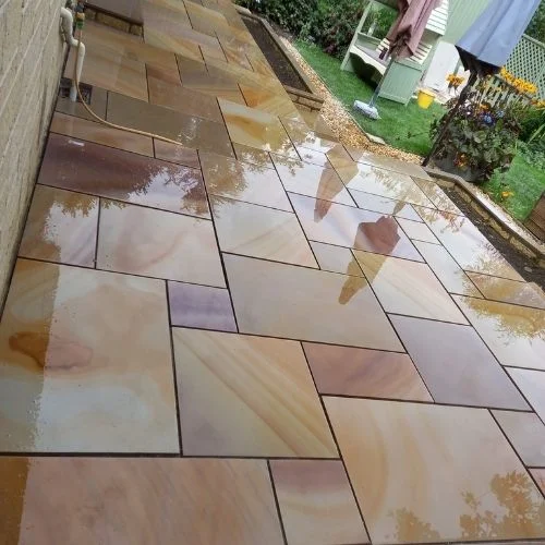 Buy Buff Honed Sandstone Paving