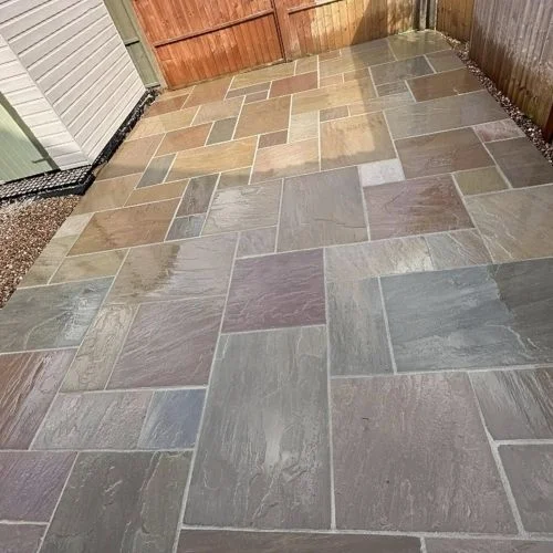 Raj Blend Natural Sandstone Paving Online