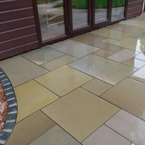 Buy Raj Green Honed Sandstone Paving