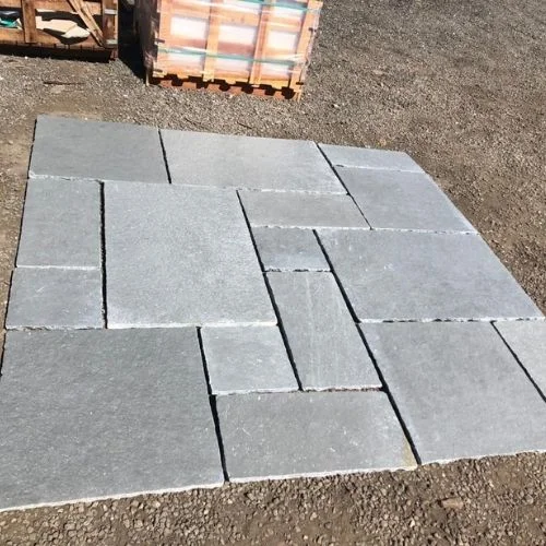 Tumbled Grey Limestone Paving Online